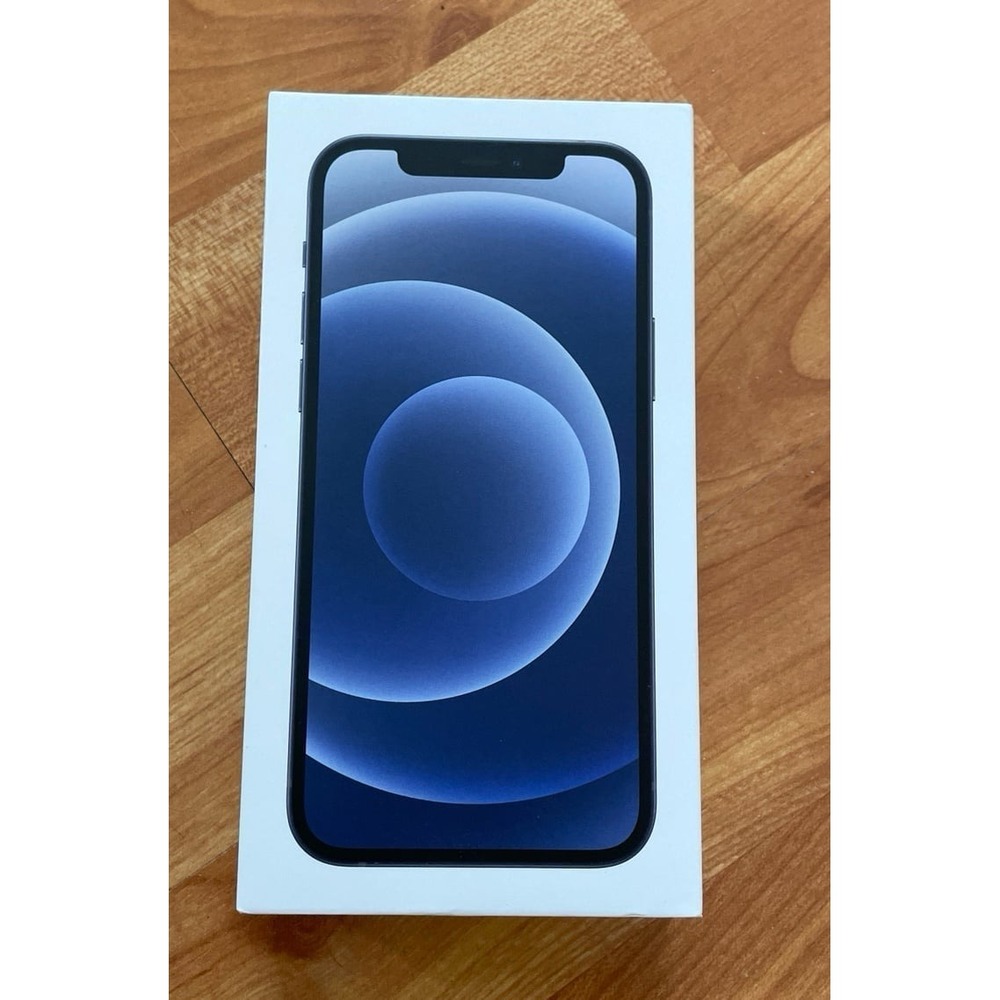 iPhone 12 black 64 gb empty‎ box